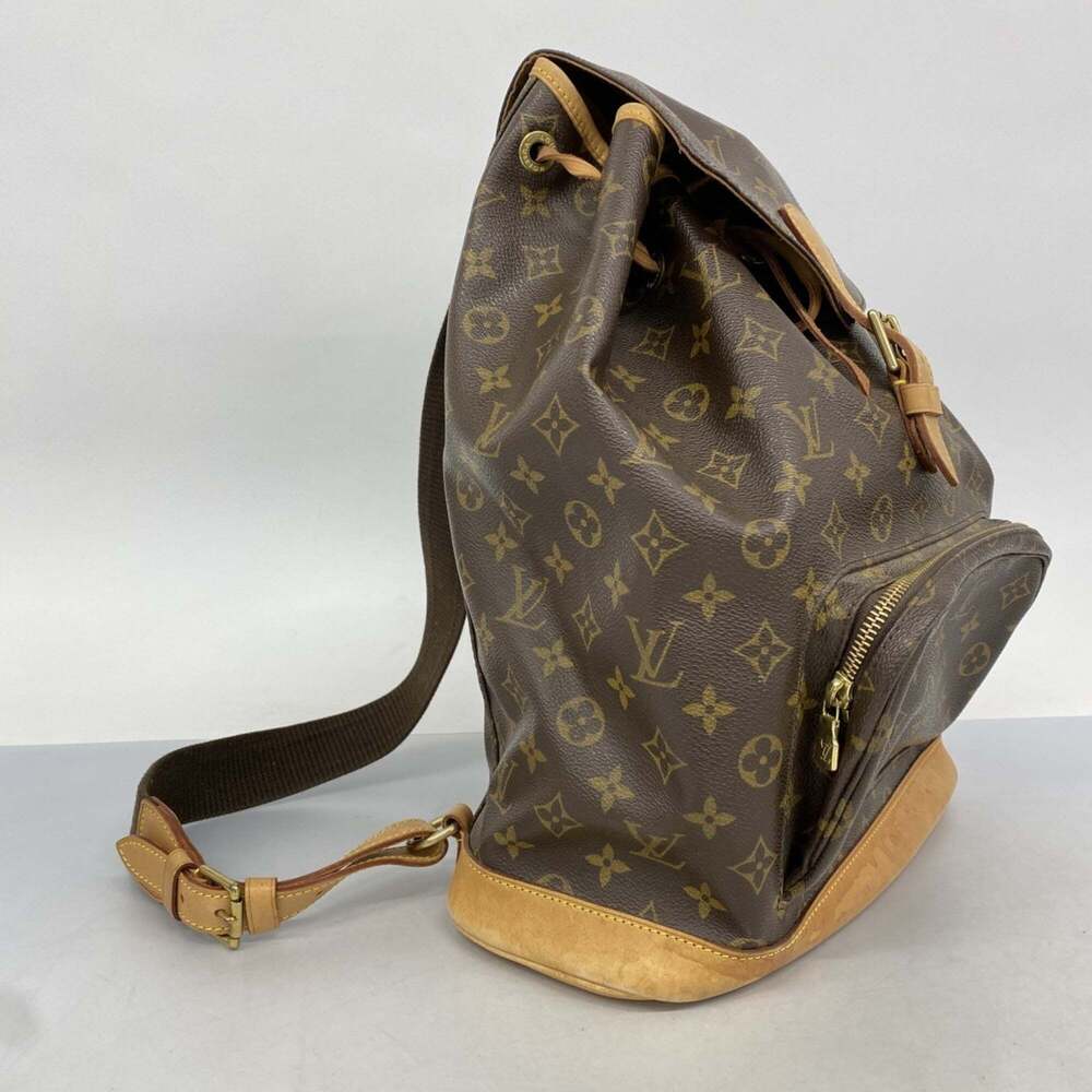 LOUIS VUITTON Brown Monogram Backpack - Picture 2 of 12